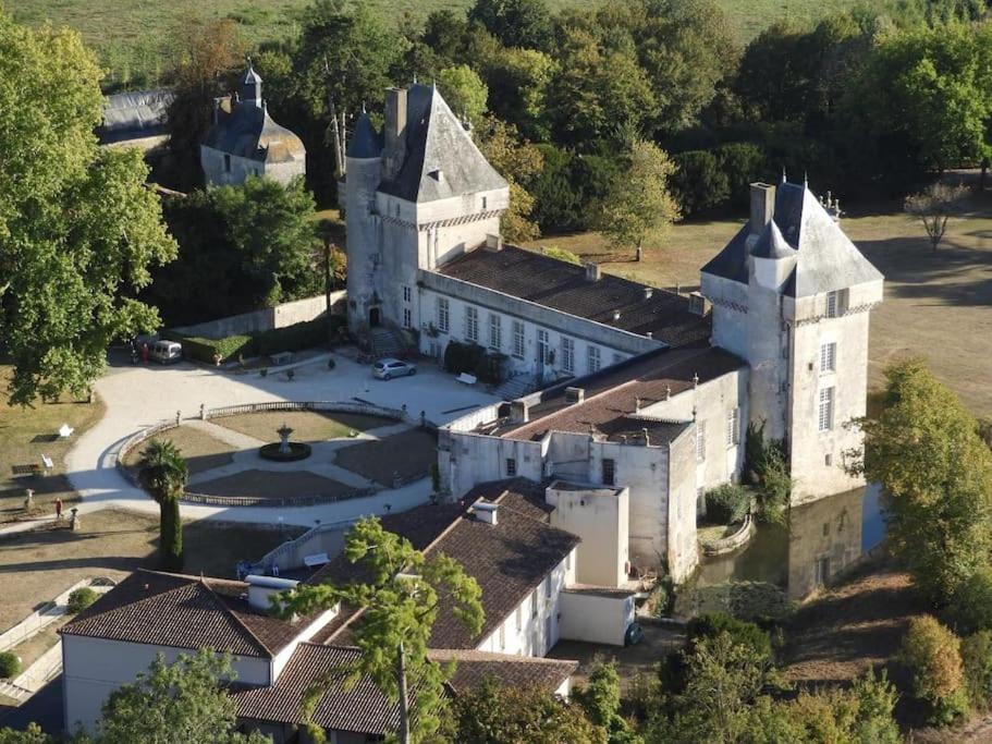 Chateau De Mornay Saint-Pierre-de-l'Isle ภายนอก รูปภาพ