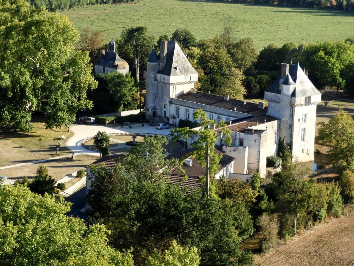 Chateau De Mornay Saint-Pierre-de-l'Isle ภายนอก รูปภาพ